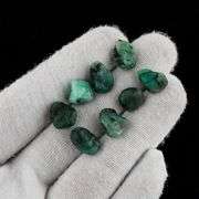 Lot of 10 Natural Ruby Crystal Rough Gemstones