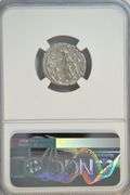 Great Elagabalus Roman Silver Denarius, 218-222 AD. NGC XF
