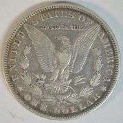 Very sharp 1882-CC Morgan Silver Dollar. Key date