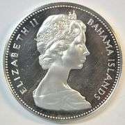 1970 Gem Ultra Cameo Proof SILVER Bahama Islands Two Dollars