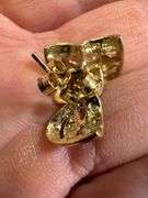 10K Yellow Gold Comedy & Tragedy Drama Mask Earrings