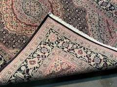 Superb Silk&Wool Tabriz Rug 4x6