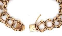 In Demand, Estate 14K YG Charm Bracelet