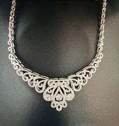 'Beautiful" platinum over 925 non tarnish Sterling silver