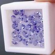 Heavy flashing! Untreated! 4.75ct oval cut Tanzanite set!