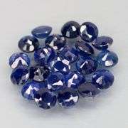 Deep color! 3.11ct cobalt blue Sapphire set! Heated only!