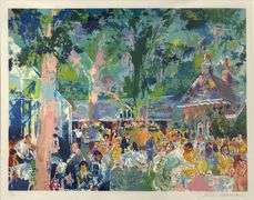 Limited Edition LeRoy Neiman Signed 'Tavern on the Green' Framed