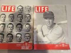 10 Vintage Rare Life Magazines