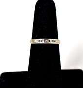 Darling 10K White Gold Diamond Band Ring