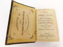 1869 Miniature Book of Common Prayer