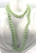 Green Jade beaded necklace
