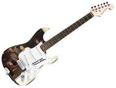 Henry Diltz Photographer Signed Morrison Hotel Doors Custom Graphics Guitar ACOA
