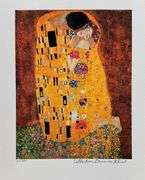 Collectible Limited Edition Gustav Klimt, The Kiss