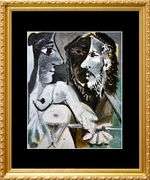 Pablo Picasso, Nude Woman And Musketeer