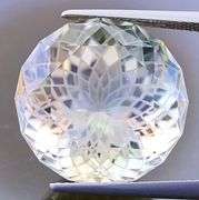 Intricately cut! 24.34ct REAL Imperial Champagne Topaz!