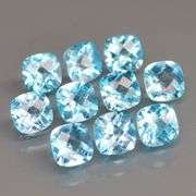 Huge 17.57ct 10 piece Brazilian Topaz set! That's 1.75ct each!