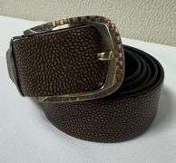Fine Quality Reversable Leather Belt, Made In Italy
