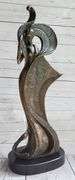 Brown Patina Bronze Sculpture