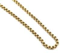 10kt Yellow gold Quad Rolo link chain necklace