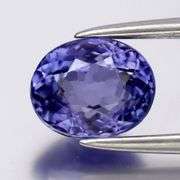 Glittering! 1.15ct rich violet blue Tanzanite