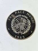 1965 United Nations Pro Pace Mundi - Pope Coin