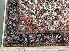 Superb Silk&Wool Tabriz Rug 4x6