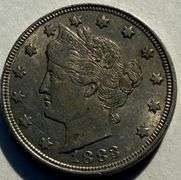 Choice Near Unc 1883 With Cents V Nickel