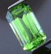 HUGE! UNTREATED! 14.26ct Rutile Peridot!