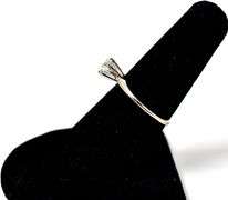 Beautiful 14K White Gold Approx. 0.63CTW Diamond Ring