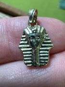 10k Yellow Gold Pharaoh Pendant