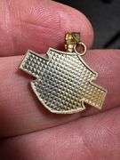 10k Yellow Gold Harley-Davidson Motor Cycles Pendant