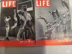 10 Vintage Rare Life Magazines