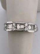 CERTIFIED BRAND NEW 14K WHITE GOLD DIAMOND BAND