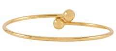 Tiffany & Co. Hardwear Ball Bypass Bangle Bracelet in 18K
