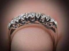 Classic 14K White Gold 1 Ct. T.W. Diamond Band