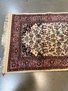 Fine Silk&Wool Tabriz Runner 2.6x12'