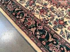 Superb Silk&Wool Tabriz Rug 4x6
