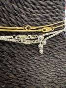 Sterling Silver Italian 925 Layered 4 Piece Chain Set 20", 22", 22" adjustable, 30" adjustable