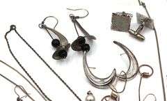 Big group lot of vintage 925 sterling silver mixed jewelry