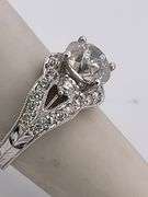 Certified 2 CT Diamond Ring E/VS