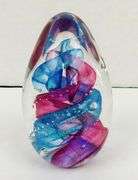 Vintage Blacksheep Glass Paperweight