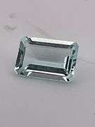 CERTIFIED NATURAL AQUAMARINE 1.38 CARAT