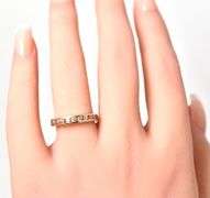Wonderful 14K Yellow Gold Diamond Band Ring