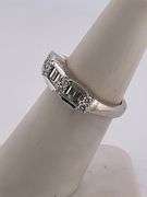 CERTIFIED BRAND NEW 14K WHITE GOLD DIAMOND BAND