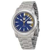 Seiko Men’s Automatic Blue Skeleton Dial Stainless Steel Bracelet Watch – 38mm