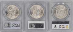 3 Near Gem BU PCGS MS64 graded Silver Dollars 1921 to 1923