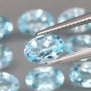 Why aren't you sparkling yet? Get this 8.23ct blue Topaz set!