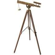 Brass Telescope with Tripod Nautical Spyglass