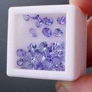 Glittering 5.59ct UNTREATED oval cut Tanzanite set
