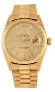 Rolex Day-Date Presidential 1803, 36MM,Champagne Dial,18K Yellow Gold Watch